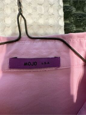 MOJO Pink Button-Down Women's Shirt